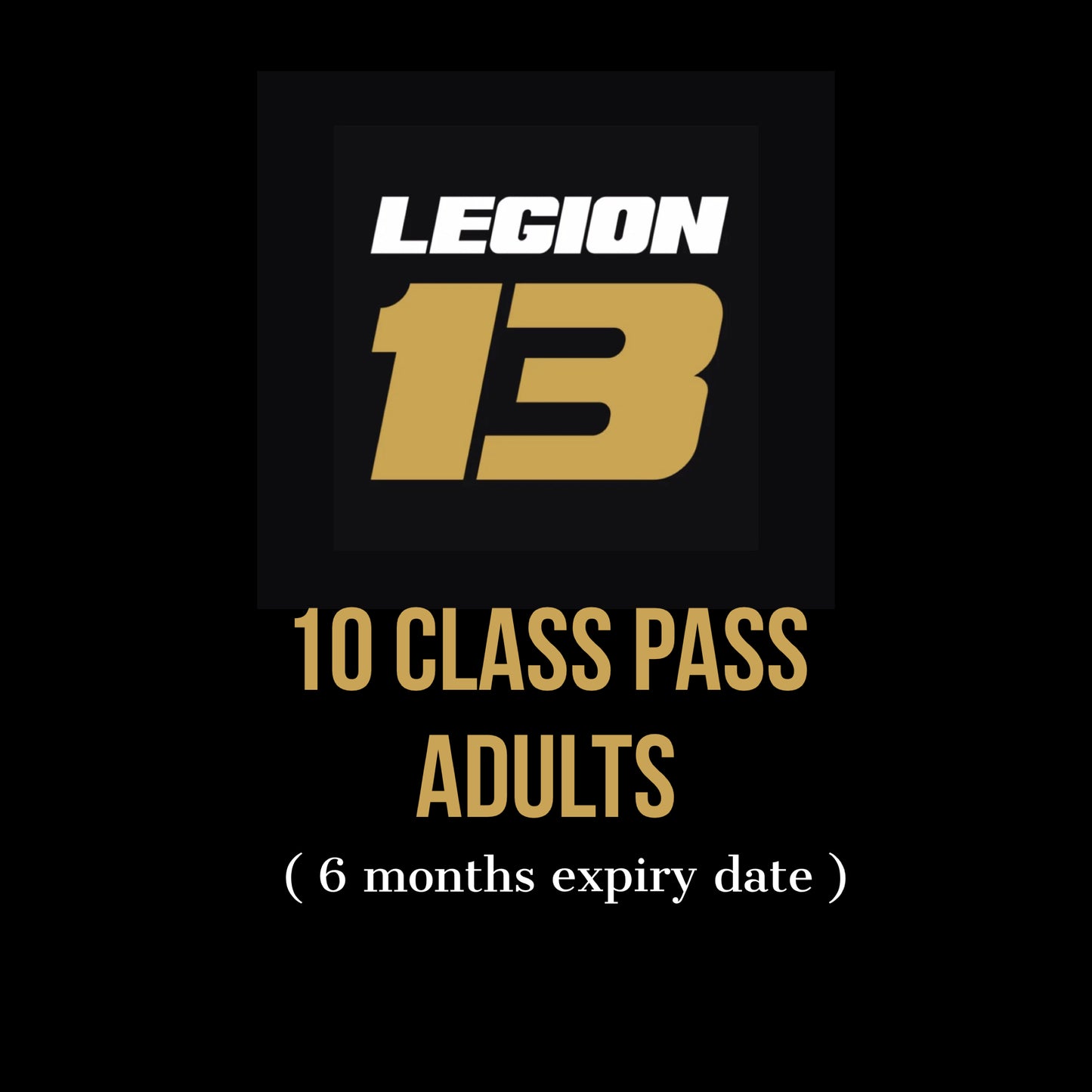 10 CLASS PASS ADULTS
