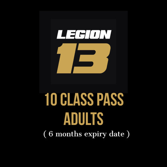 10 CLASS PASS ADULTS