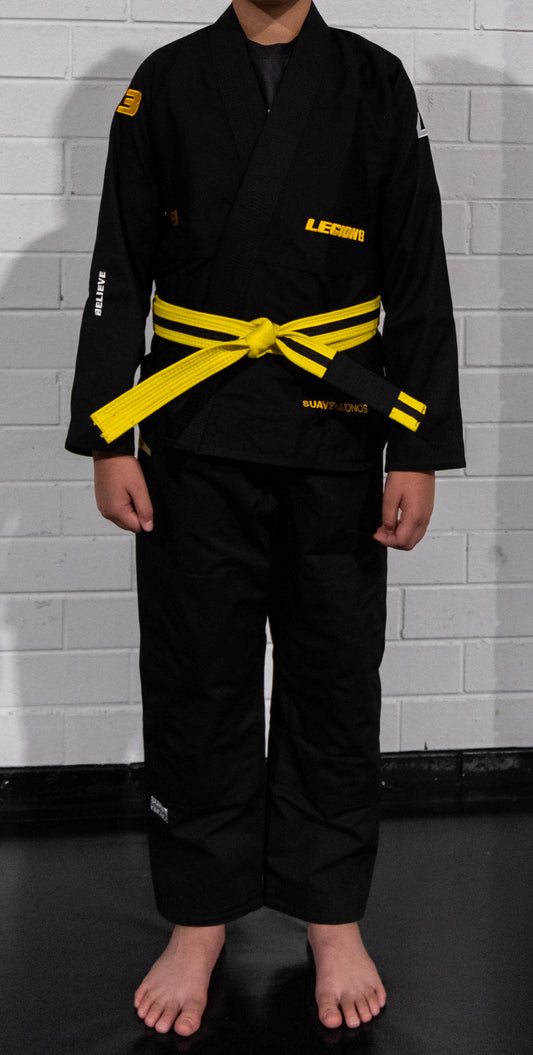 KIDS Standard L13 Black Gi - Competition Team