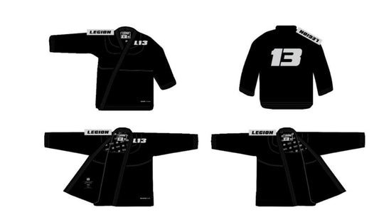 Black L13 Platinum Gi - Kids