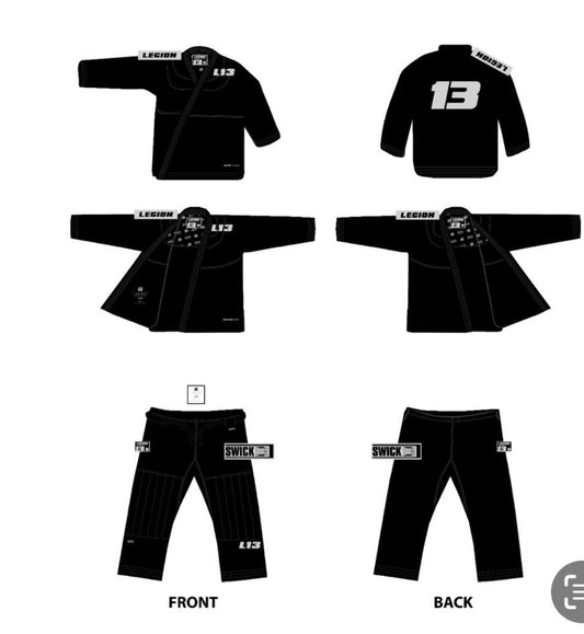 Black L13 Platinum Gi - Adults