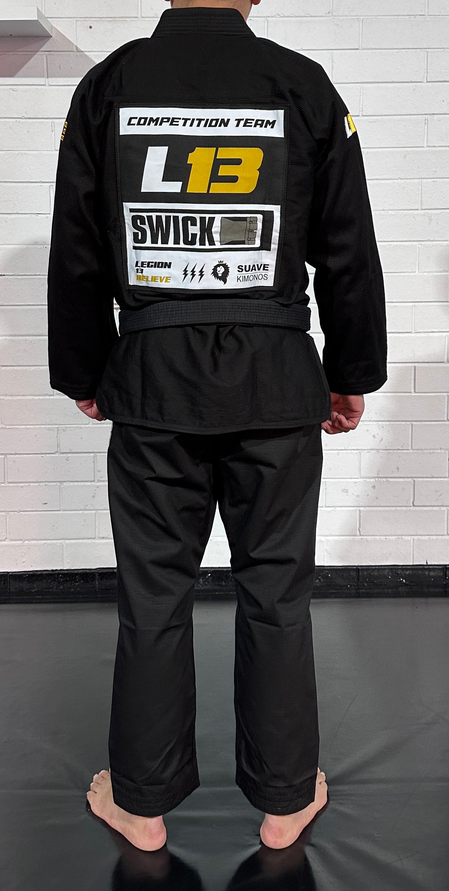 Standard L13 Black Gi - Competition Team