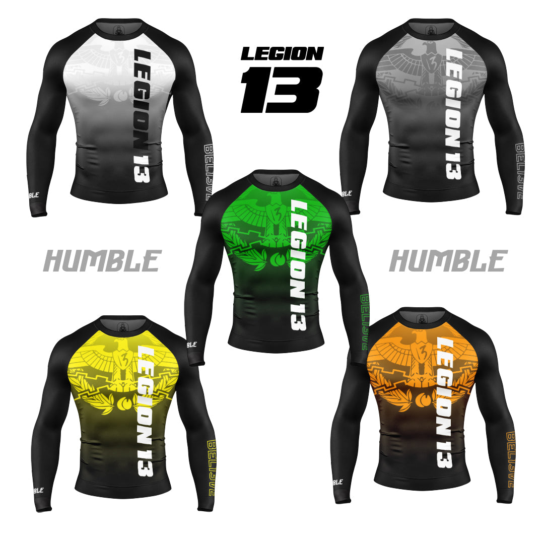 PRE- ORDER -KIDS Long Sleeve Ranked Rashguard