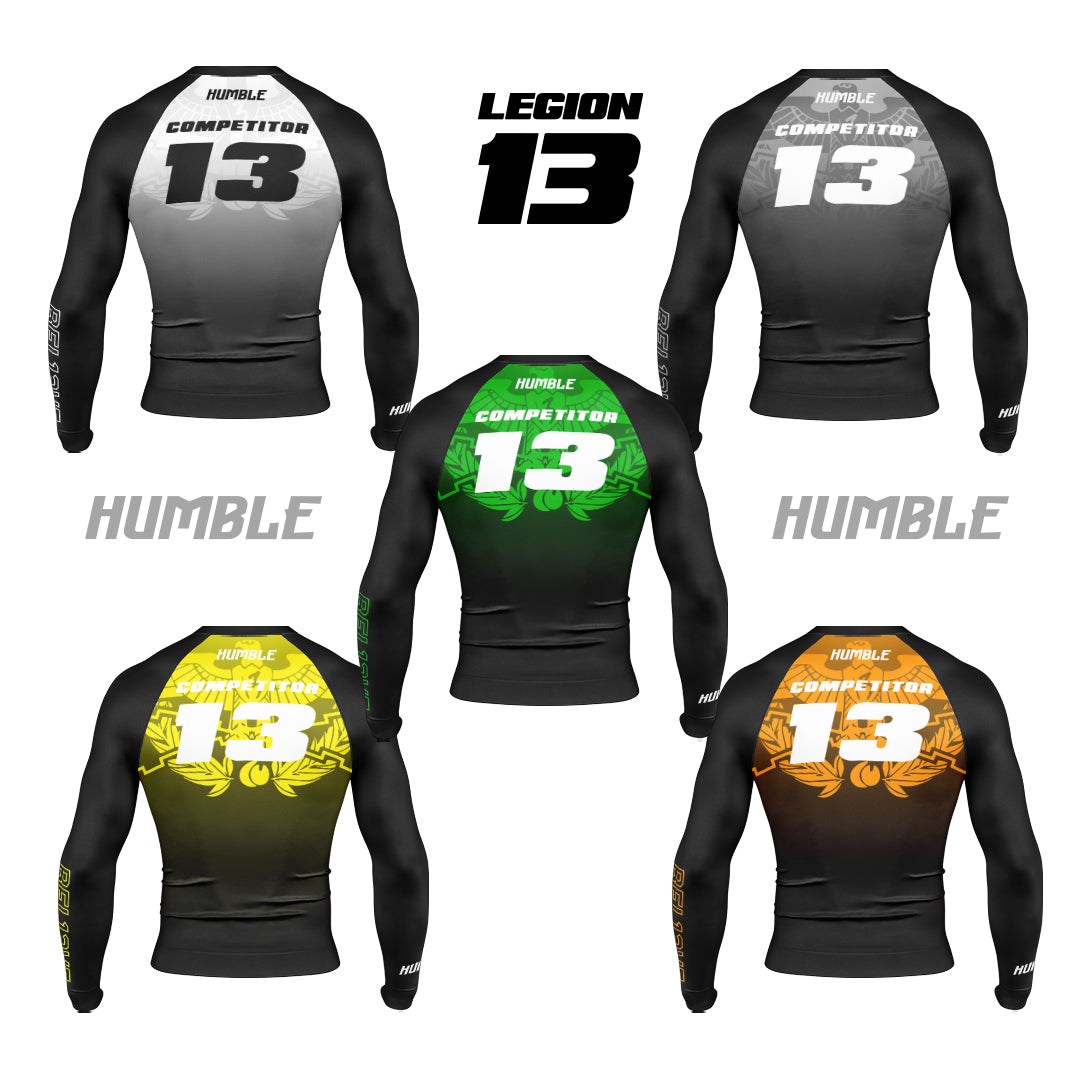 PRE- ORDER -KIDS Long Sleeve Ranked Rashguard