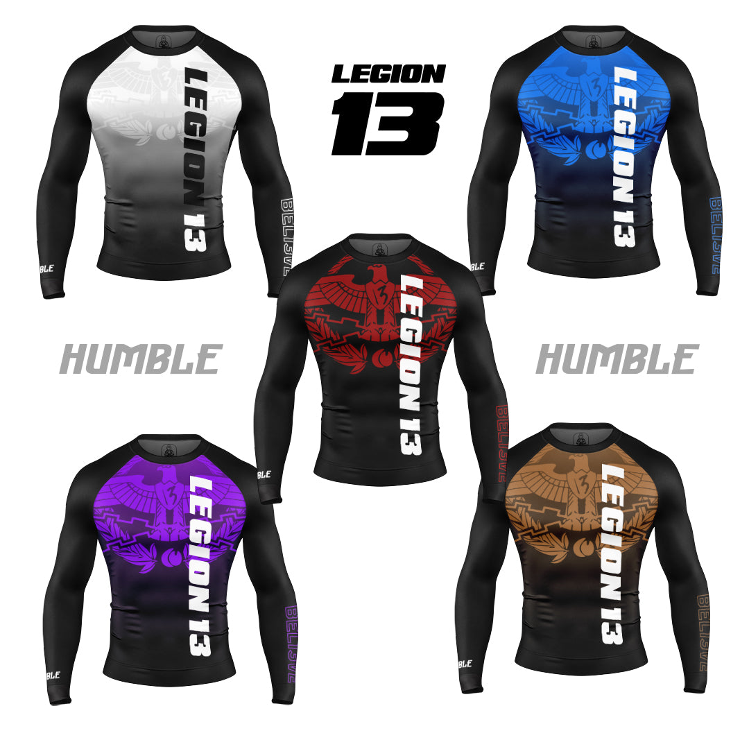 PRE- ORDER - Adults Long Sleeve Ranked Rashguard