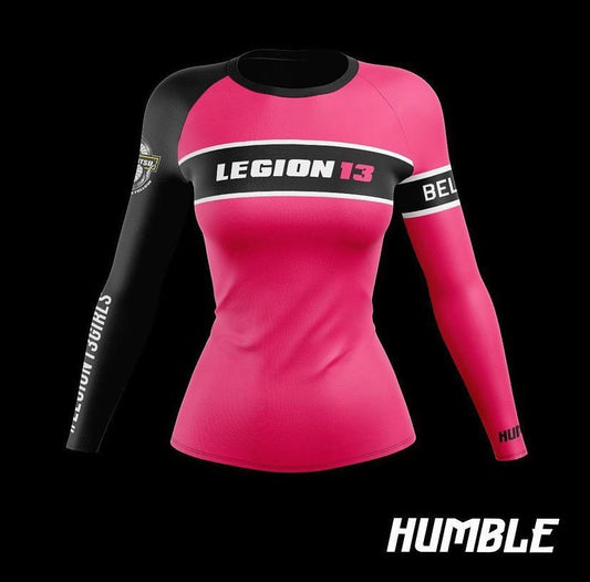Women's rashguard | Long sleeve | Pink