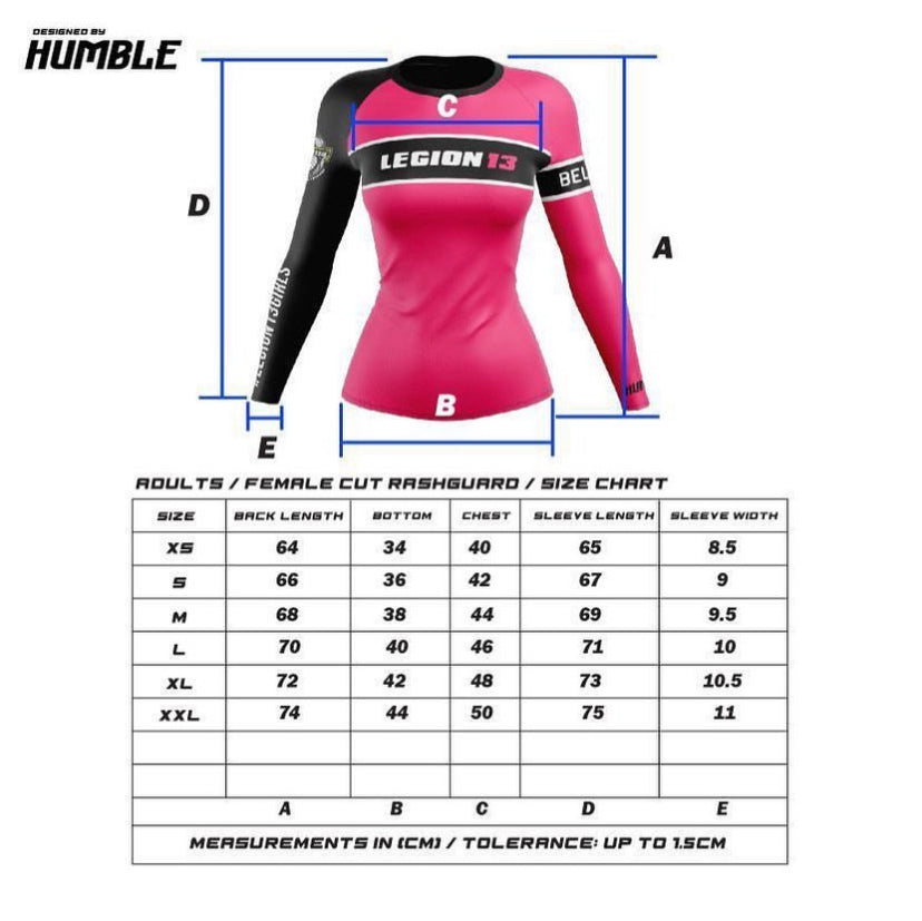 Women's rashguard | Long sleeve | Pink