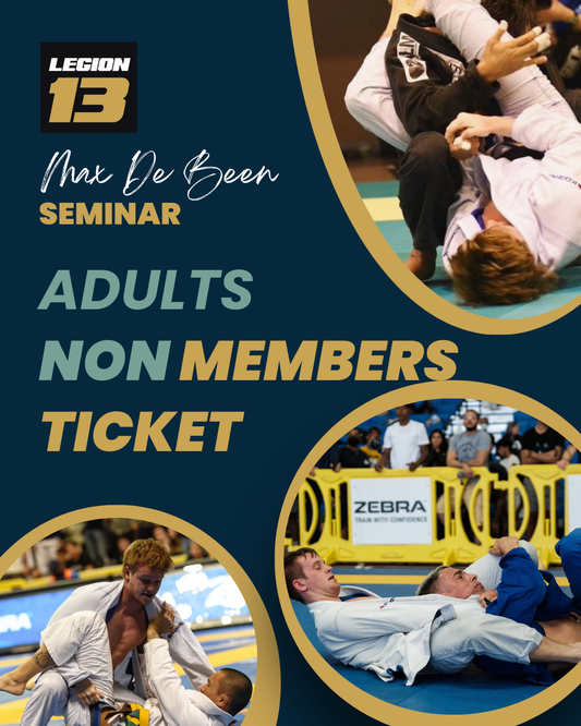 Max De Been Seminar- Non members - Adults