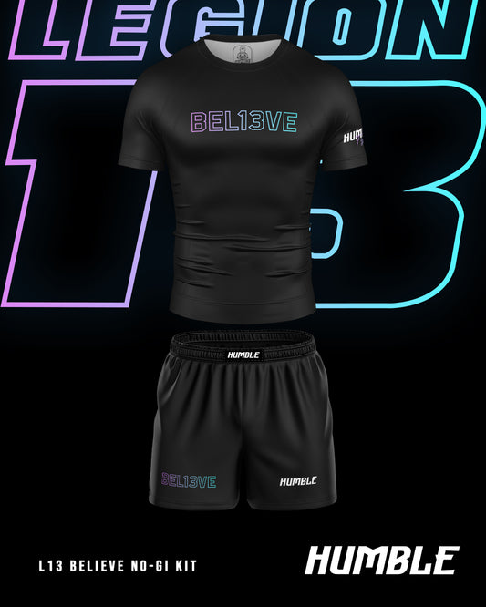 Pre- order BELIEVE KIT -  Rashguard + Shorts