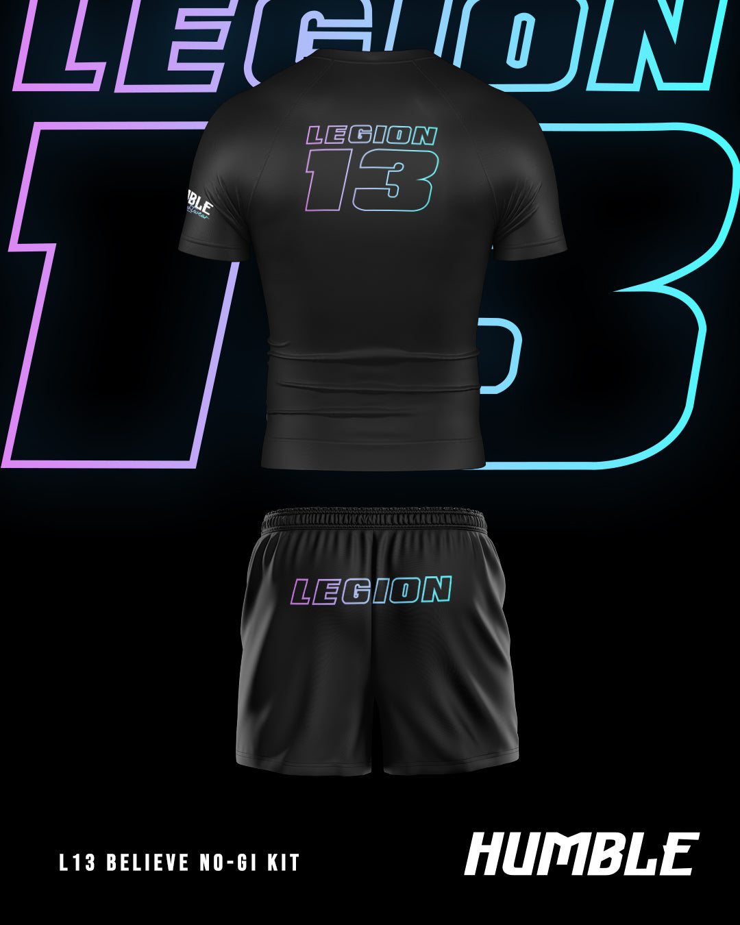 Pre- order BELIEVE KIT -  Rashguard + Shorts